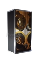 PP42, 3qtr view, 15x10.5x29 in, plexiglass, mirror, aluminum, 1978
